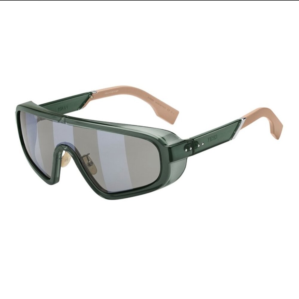 FENDI Unisex Ff M0084/s Grey Unisex S In Grau - Picture 2 of 6